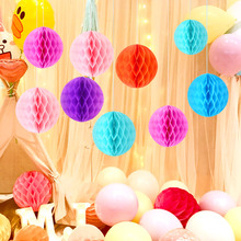 1pcs Window decoration paper flower ball flowers honeycomb ball wedding room birthday party decoration supplies 2024 - buy cheap