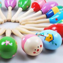 Деревянные Мини-шарики, детские игрушки, перкуссионные музыкальные инструменты, песочный молот, Прямая поставка L1025 2024 - купить недорого