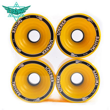 [75mm*56mm 82A] 4 Pcs/Lot Original Losenka Durable PU Wheel for Long Skateboard Downhill Braking, Large Skate Board Wheels 2024 - buy cheap