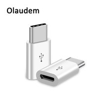 Olaudem телефонный кабель USB C 3,1 мужчина к Micro USB кабель Быстрая зарядка конвертер Женский адаптер usb Тип C для samsung Nokia ADT778 2024 - купить недорого