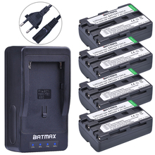 Bateria embutida + carregador ultra rápido, 4 pacotes de carregamento para sony partes do modelo a450 a500 a550 a560 a580 a700 a850 a57 a58 a65 a77 a99 2024 - compre barato
