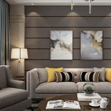 Beibehang-papel tapiz 3d para sala de estar, papeles de pared de fondo para dormitorio, moderno minimalista, ciervo, cuero, mármol, rayas 2024 - compra barato
