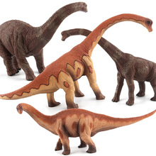 Коллекция моделей динозавров, игрушки в подарок, украшения Юрского периода, Брахиозавр, травоядные динозавры, жираф, игрушки для детей 2024 - купить недорого