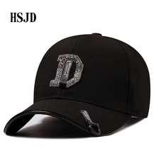 Sombreros de béisbol con diamantes de imitación para mujer, gorras de béisbol con diamantes de imitación, ajustables, Hip Hop, brillantes, 2018 2024 - compra barato