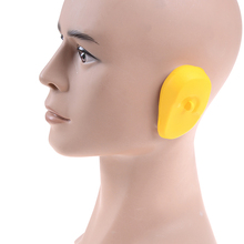 Cubierta de oreja de silicona transparente para ducha de buceo, tapón de oreja suave antiruido para dormir, aprendizaje silencioso, accesorio de seguridad para el lugar de trabajo, 1 par 2024 - compra barato