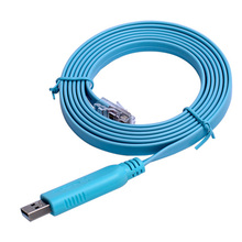 Roteadores de Rede comprimento 6FT USB RS232 Cabo Do Console RJ45 Para Cisco Router chipset ftdi ft232 2024 - compre barato