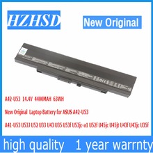 14.4V 4400MAH 63WH New Original A42-U53 Laptop Battery for ASUS A41-U53 U53J U52 U33 U43 U35 U53f U53jc U52f U45jc U45jt 2024 - buy cheap