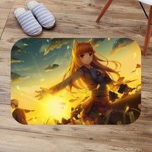 spice and Wolf Doormat Floor Mat Anti-slip Water Absorption Carpet Kitchen Mat Door Mat Custom Toilet Rug Bathmat 2024 - buy cheap