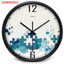 Airinou Creative memory puzzle series wall clock, living room clock factory supplier 2024 - buy cheap