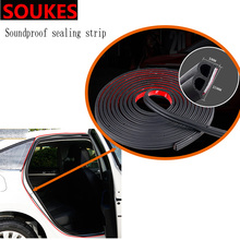 200cm Rubber Car Door Edge Trim Sealing Strip Sticker For Volvo S60 XC90 V40 V70 V50 V60 S40 S80 XC60 XC70 Nissan Qashqai 2024 - buy cheap