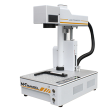 M-Triangel Mgones 20W Fiber Laser Metal Marking Machine Used for Aluminum Gold Silver Brass Engraving LCD Back Glass Remover 2024 - buy cheap