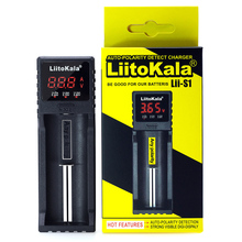 Liitokala Lii-500 100 S1 PL4 Lii-PD4 зарядное устройство для аккумулятора, Зарядка 18650 18350 18500 16340 17500 21700 26650 NiMH литиевая батарея 2024 - купить недорого