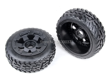 onroad Front wheels & tyres x 2pcs for 1/5 hpi rovan king motor baja 5b rc car parts 2024 - buy cheap