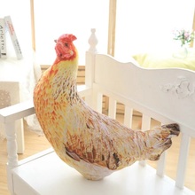 1pc 25cm Simulation Chicken Plush Pillows Staffed Animal Plush Toy Creative Gift Doll Home Decoration Kids Toy 2024 - buy cheap