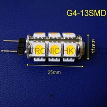 High quality 5050 13SMD 12V G4 led bulbs G4led bulbs 12Vdc g4 led lighting (free shipping 2pcs/lot) 2024 - buy cheap