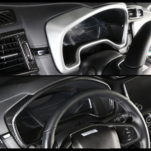 For Honda CRV 2017 2018 ABS Matte/Carbon Fibre Car Interior Central Console Instrument Dashboard Panel Frame Cover Trim 1pcs 2024 - buy cheap