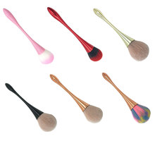 6 Colors New Women Cosmetic Foundation Blusher Face Blush Powder Brushes Portable Soft Fiber Brush Makeup Tools 2024 - buy cheap