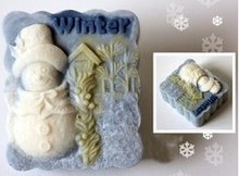 Winter Craft Art Silicone Soap mold Craft Molds DIY Handmade soap molds 2024 - buy cheap