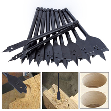 11Pcs 6-32mm Flat Drill Long High-carbon Steel Wood Flat Drill Set Woodworking Spade Drill Bits Durable Woodworking Tool Sets 2024 - buy cheap