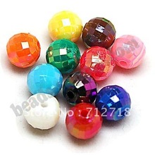 Beads,AB surface faceted round beads 12mm,sold of 300pcs (Min Order $20) 2024 - buy cheap