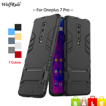 For Oneplus 7 Pro Case Oneplus 7 6T 6 5T 5 Bumper TPU & PC Holder Protective Back Cover For Oneplus 6T Phone Case For Oneplus 5 2024 - buy cheap