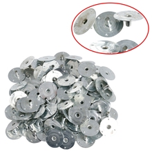 100/200Pcs Candle Wick Metal Sustainer Wick Tabs Silver For Candle Making Gift 12.5*2.5mm 2024 - купить недорого