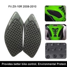 For Kawasaki ZX-10R 2008 2009 2010 ZX10R Motorcycle Anti slip Tank Pad 3M Side Gas Knee Grip Traction Pads Protector Stickers 2024 - buy cheap