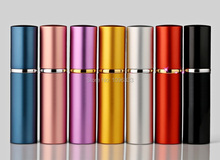 10ML Aluminum Perfume Bottle, 10CC Mist Spray Parfum Atomizer, Fragrance Refillabe Portable Bottle, Empty Bottle 50PCS/Lot 2024 - buy cheap