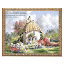 House Natural Scenic DIY Diamond Painting Cross Stitch Needlework  Full Square Diamond Embroidery  Europe Home Decor SH61291 2024 - buy cheap