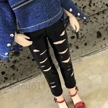 1pcs Handmade Blyth Doll Ripped Black Pants for OB24, Licca, Azone, Holala, Middle Blyth Doll Clothes Accessories 2024 - buy cheap