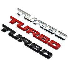 3D автомобильный Стайлинг Наклейка металлическая эмблема турбо корпус задний значок задней двери для Ford Focus 2 3 ST RS Fiesta Mondeo Tuga Ecosport Fusion 2024 - купить недорого