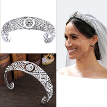 King and Queen Crown Wedding Tiara Hair Accessories Princess Tiaras and Crowns Headband Hairband Rhinestone Hair Band Jewelry 2024 - buy cheap