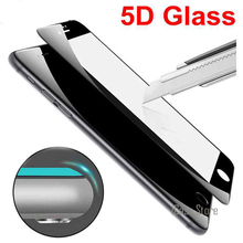 Película protectora de pantalla completa 5D vidrio templado para iPhone 6 6S 7 Plus 4,7 pulgadas 5,5 pulgadas más resistente película protectora de pantalla dos veces de fuerza 2024 - compra barato