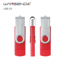 Original Wansenda D103 OTG USB Flash Drive 256GB 128GB 64GB 32GB 16GB 8GB Pen Drive USB 3.0 pendrive for Android/PC 2024 - buy cheap