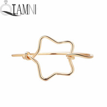 QIAMNI Starfish Star Wire Finger Rings Men Women Fashion Twist Geometric Knuckle Toe Rings Birthday Jewelry Gift Bague Femme 2024 - buy cheap