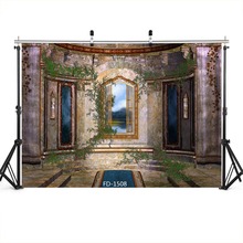 Grunge Photography Background Window Backdrop Portrait For Photograph Accessories Vinyl Cloth Printed Backdrops Photo Shoot 2024 - buy cheap