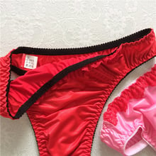 2018  Sexy Men's Lingerie See Through Underwear  Lace Bowknot Open Butt Jockstrap Bikini Briefs Underwear Underpants jockstrap 2024 - buy cheap