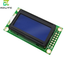 new 10PCS/LOT Hot Sale 8 x 2 LCD Module 0802 Character Display Screen blue or green 2024 - buy cheap