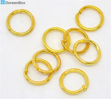 Doreen Box Lovely 1000 Gold color Open Jump Rings Findings 6x0.7mm (B11558) 2024 - buy cheap