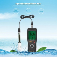 Цифровой измеритель PH воды почвы PH кислотности измеритель влажности измерительный прибор диапазон измерения 0,00 ~ 14.00pH 2024 - купить недорого