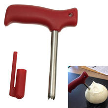 1pc Stainless Steel Red Handle Coconut Opener Punch Driller Cut Drill Hole Tools 2024 - buy cheap