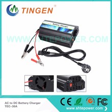 Cargador de batería de 12V 30A, cargador de ácido de plomo AC 220V/230V/240V a DC 12V 30A cargador de conexión a la red 2024 - compra barato