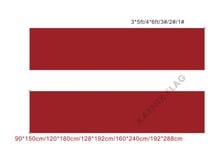 KAFNIK,free shipping 90x150cm/128*192cm/160*240cm/192*288cm big flags Latvia Flag for Indoor Outdoor Decorative 2024 - buy cheap