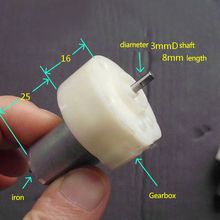 Motor de engranaje 130 DC 0,5-5V, eje D de 3mm de alta velocidad, para coche Robot inteligente DIY 2024 - compra barato