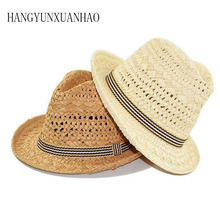 Sombrero de paja de Panamá para hombre y mujer, visera para el Sol, para playa, verano, 2019 2024 - compra barato