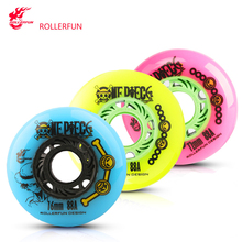 88a rollerfun rodas de skate gratuitas em linha, fsk slalom, 88, 72mm 76mm, rodas para seba hv hl, ksj, wfsc, rb, pneu de skate 2024 - compre barato