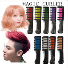 New Temporary Hair Chalk Hair Color Comb Dye Salon Party Fans Cosplay Tool Fashion Unisex Hair Color Combs 2024 - buy cheap