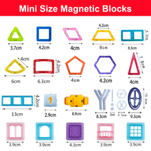 110-252pcs Mini Size Magnetic Designer Construction Set Model & Building Toy Magnets Magnetic Blocks Educational Toys 2024 - buy cheap