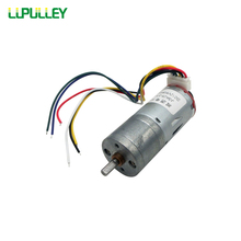 LUPULLEY 25GA370 DC Motor Encoder Test Code Tray 6V/12V/24V 12/16/26/35/60/130/280/620/1360RPM Speed Disc Large High Torque 2024 - buy cheap