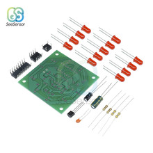 Lucky Rotary Suite Electronic Components Kits Module CD4017 NE555 LED Light Production Parts and Accessory Electronic DIY Kit 2024 - buy cheap